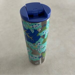 Starbucks Stainless Steel Tumbler with Blue Lid